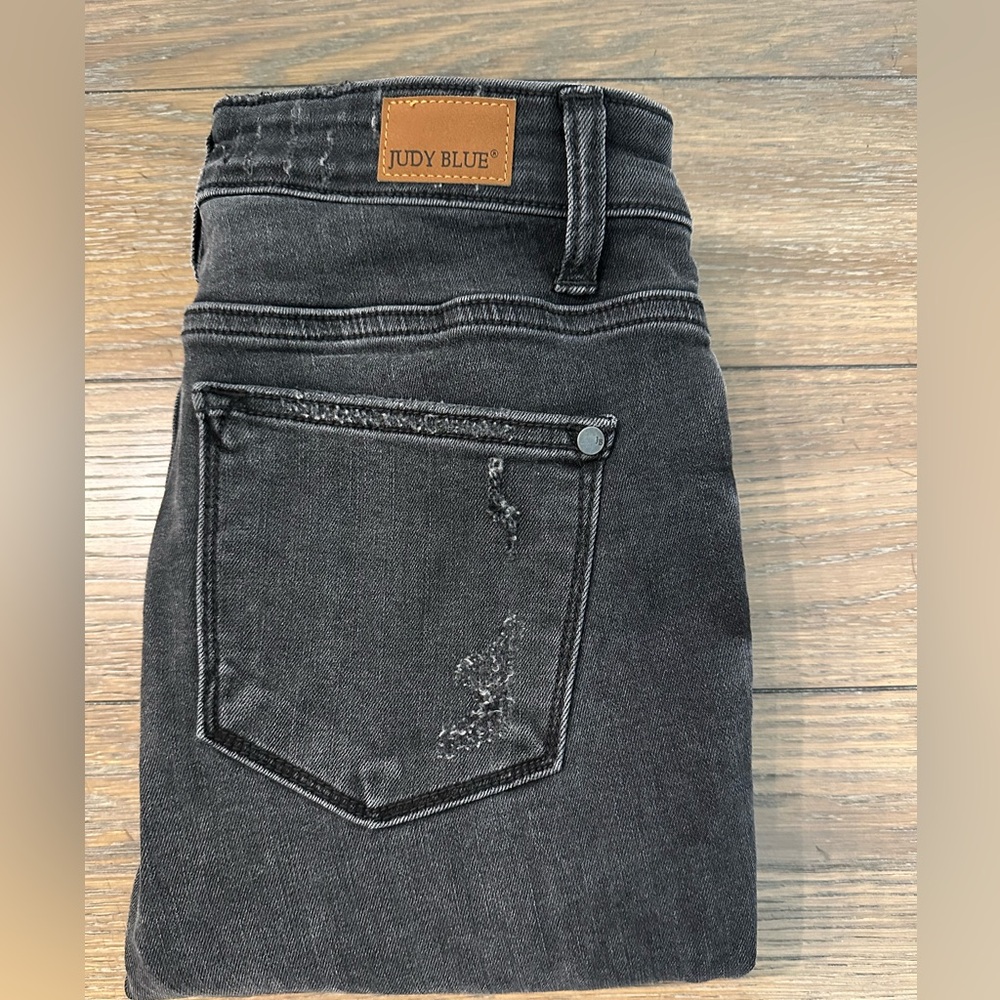 Judy Blue Skinny Fit Black Jeans Size 5/27